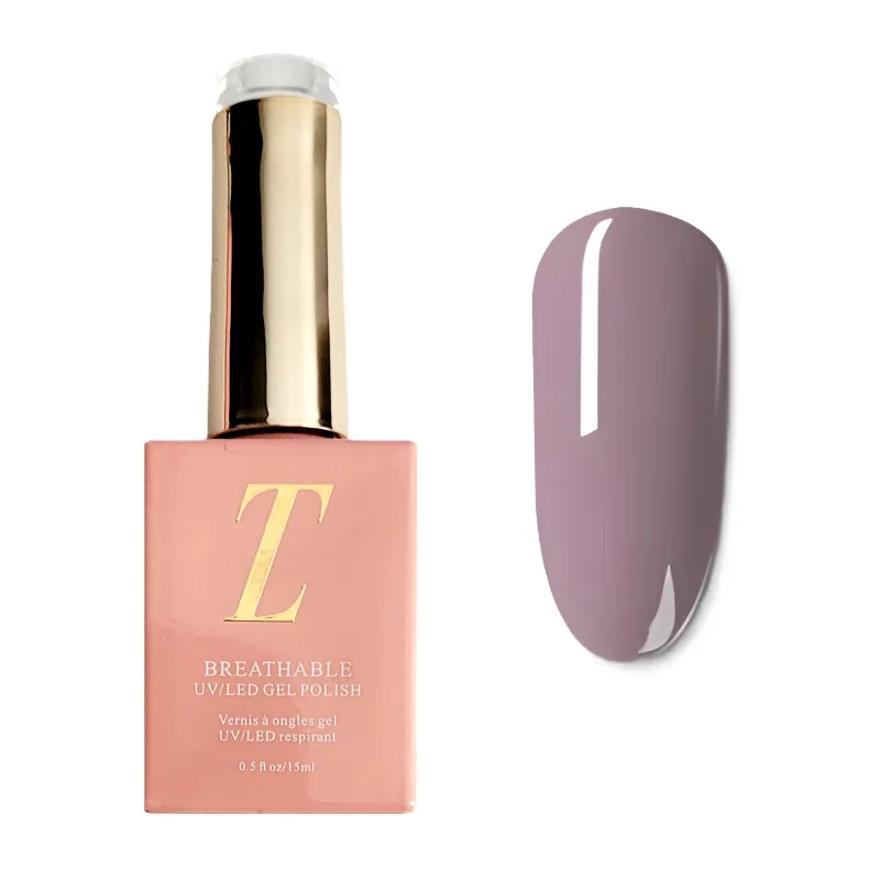 Tuesday in Love Be Mine deep neutral plum halal UV gel nail polish bottle