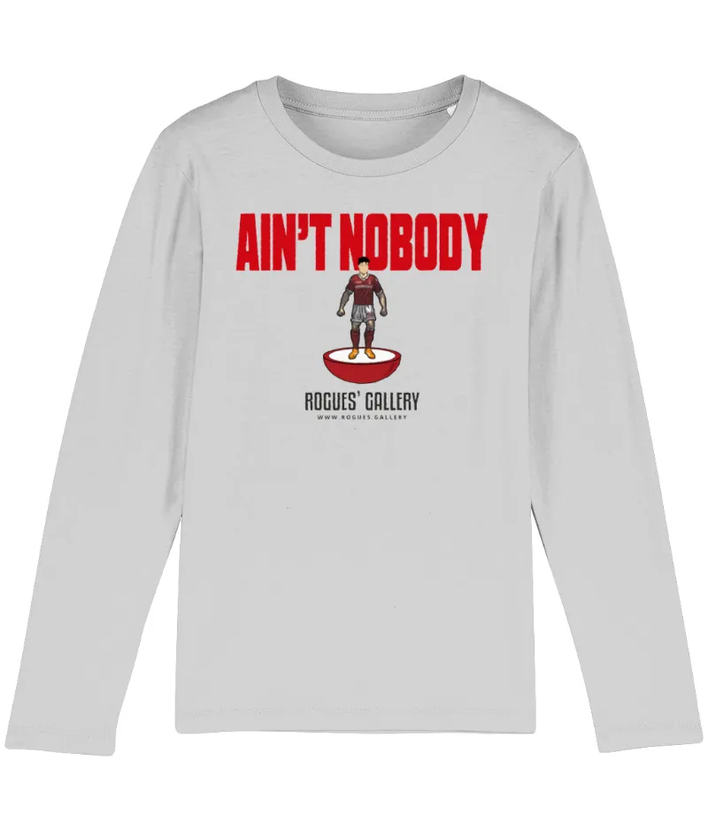 Rogues Gallery Ain't Nobody Deluxe Kid's Long Sleeved Top in organic cotton