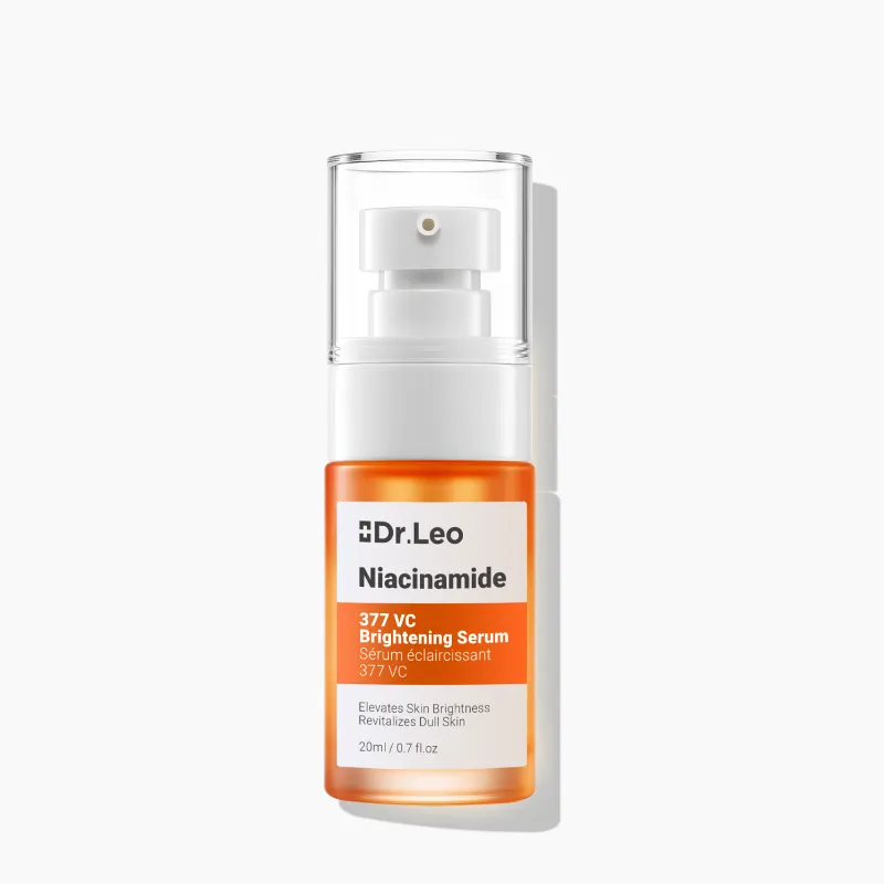 Dr Leo Esencia blanqueadora y eliminadora de manchas 377 VC serum bottle