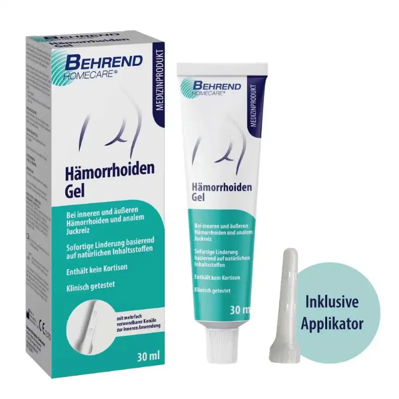 Evolsin Medical Hämorrhoiden Gel 30ml tube for hemorrhoid treatment