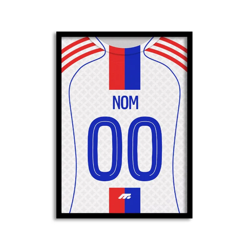 MYCASE FC AFFICHE LYON - DOMICILE Lyon football team home poster