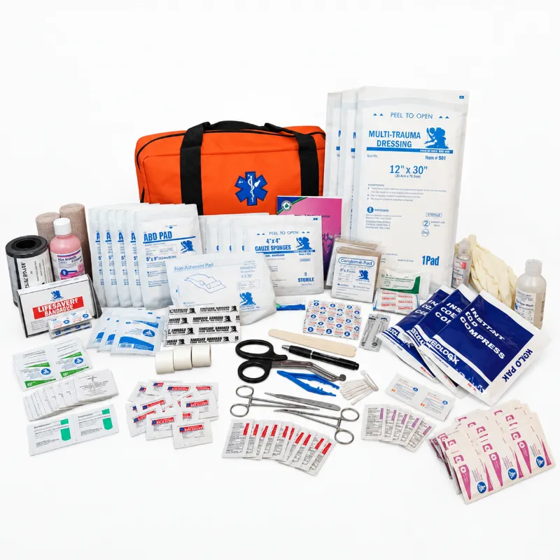 ViTAC Solutions Master EMS First Aid Kit fold-out emergency responder medical kit