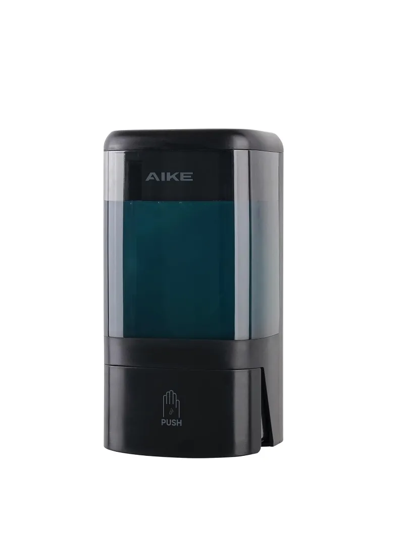 AIKE Wall-mounted Manual Liquid Soap Dispenser for Commercial Restrooms Large Capacity 40.58 fl oz/1.2L, Model AK1007