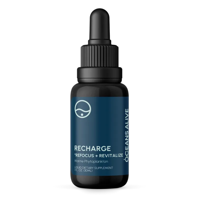 Activation Products Oceans Alive Recharge marine phytoplankton bottle
