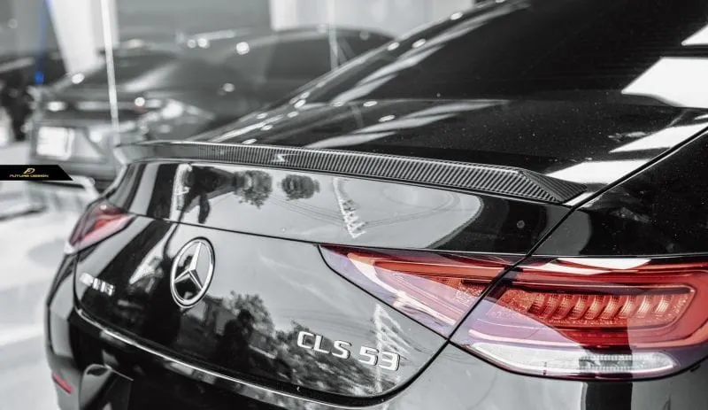 Twenty Two Tuning AMG Edition 1 Carbon Fiber Rear Spoiler Compatible With Mercedes CLS-Class/CLS53 (W257/C257)
