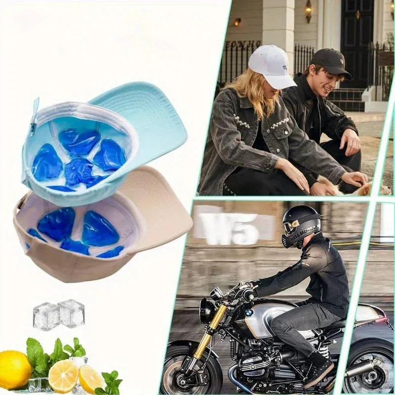Kicklo Adjustable Cooling Gel Pad with mesh fabric cover and flexible gel insert