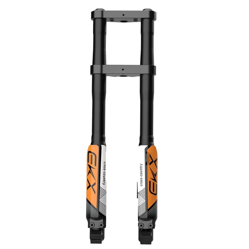 EKXbike Front Fork for EKX X21, X21 Max and GTS, shock-absorbing front suspension fork shown on its own