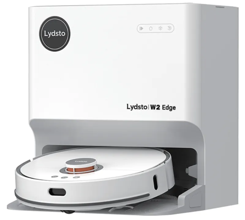 Lydsto W2 Edge 8000Pa Robot Vacuum and Mop unit on floor