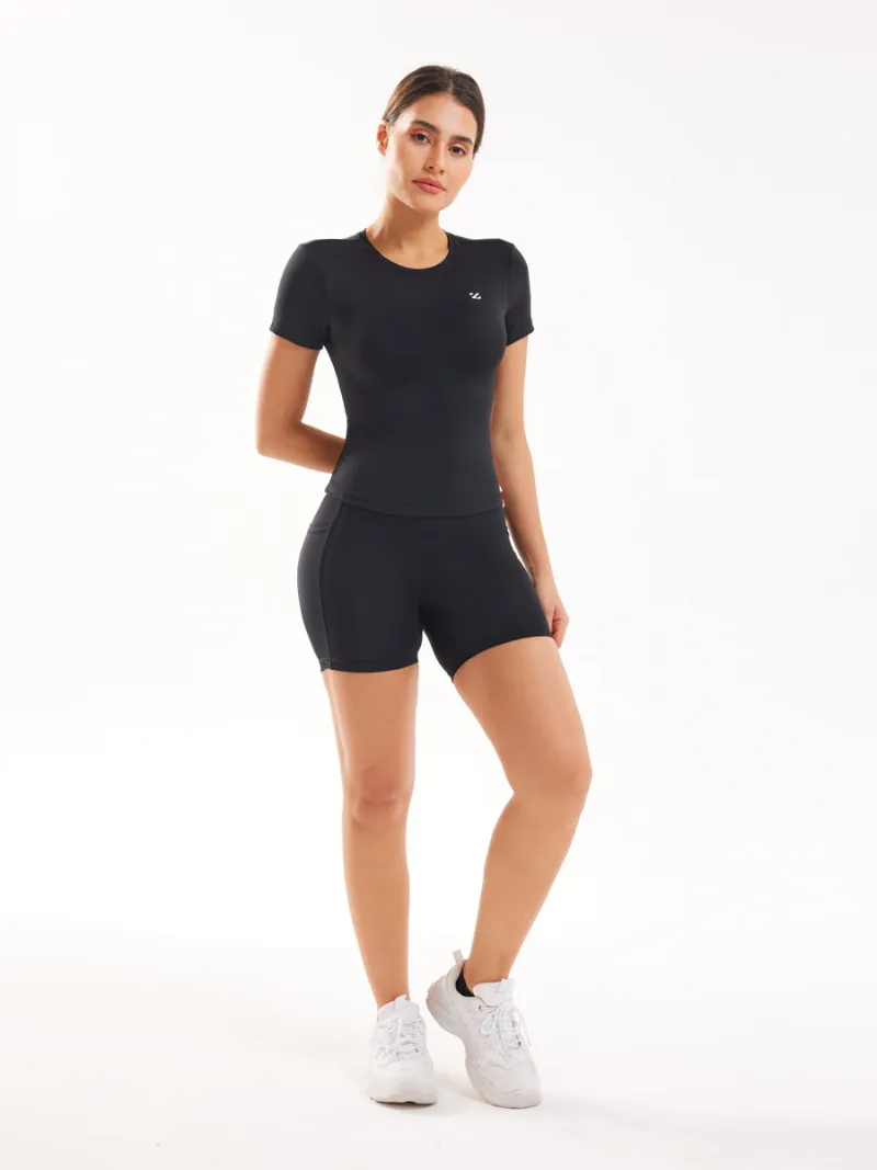 Zuluzenith 2 Piece Lounge Sets Workout Matching Sets with crop top and shorts