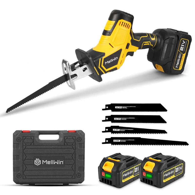 NewBeny 3600W Brushless Cordless Reciprocating Saw, side profile