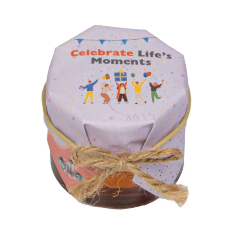HoneySpree Birthday Milestone honey jar celebration gift