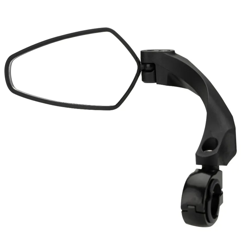 RockBros US Bike Handlebar Rear View Mirror showing HD anti-glare glass and adjustable arm