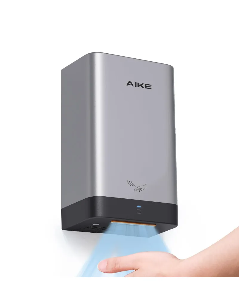 AIKE electric slim hand dryer for household and commercial bathroom model AK2822