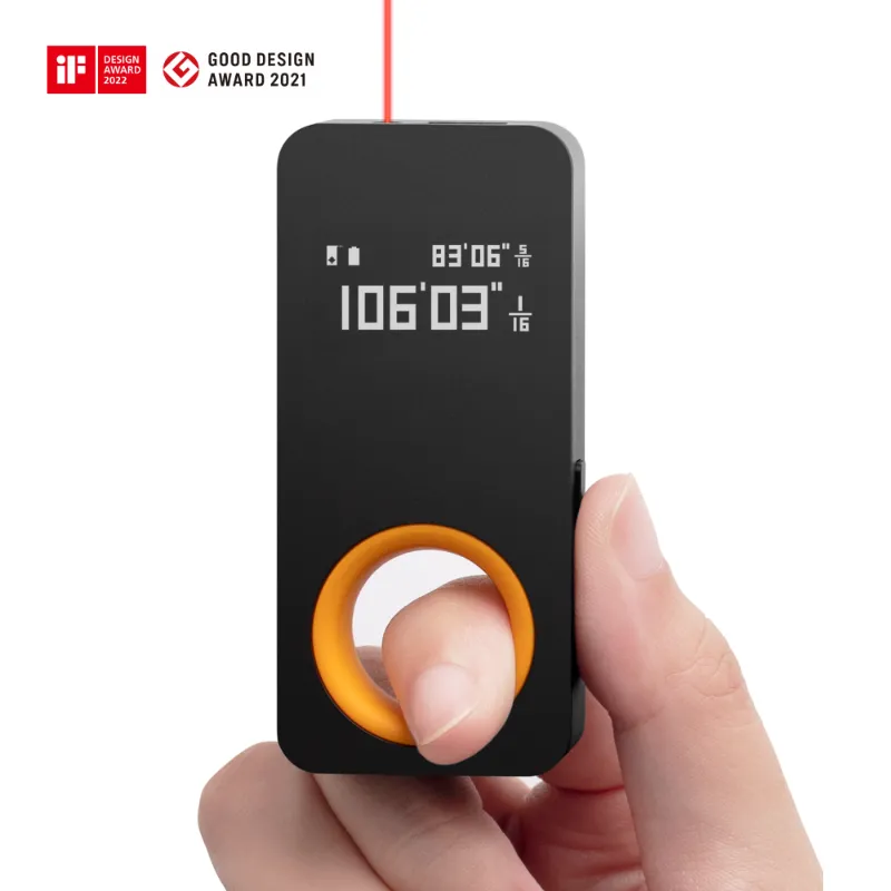 HOTO Laser Measure, handheld device with LCD screen