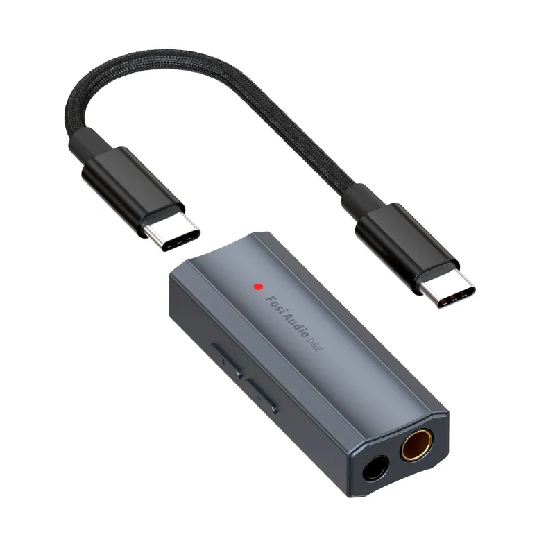 Fosi Audio DS2 Dongle DAC Headphone Amplifier portable USB-C device