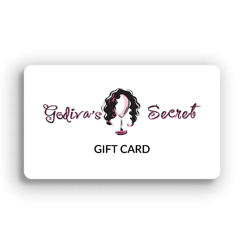Godiva's Secret Wigs gift card digital redemption