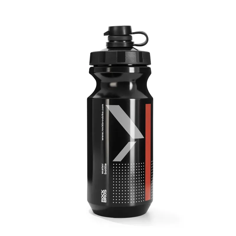 RockBros US Antibacterial Cycling Water Bottle 600ml with squeeze spout and ergonomic grip design