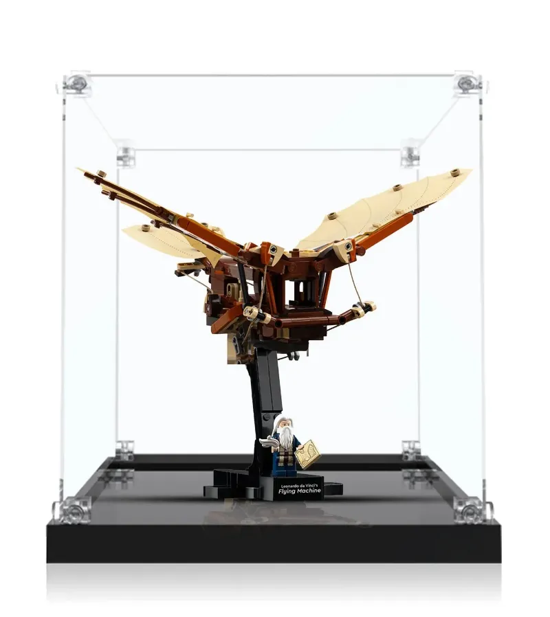 ICUANUTY Display case for LEGO Icons Leonardo da Vinci's Flying Machine 10363