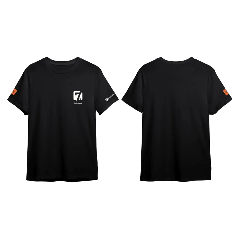 Fosi Audio Premium Membership Gift bundle with custom knob and anniversary t-shirt