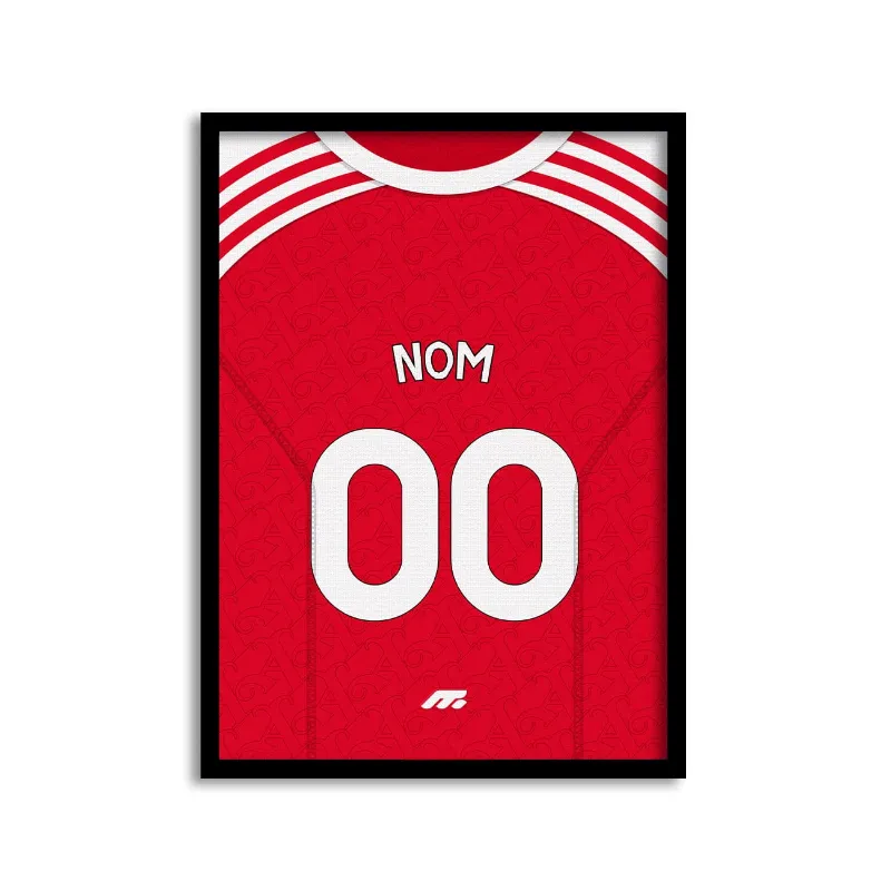 MYCASE FC Arsenal home kit football poster