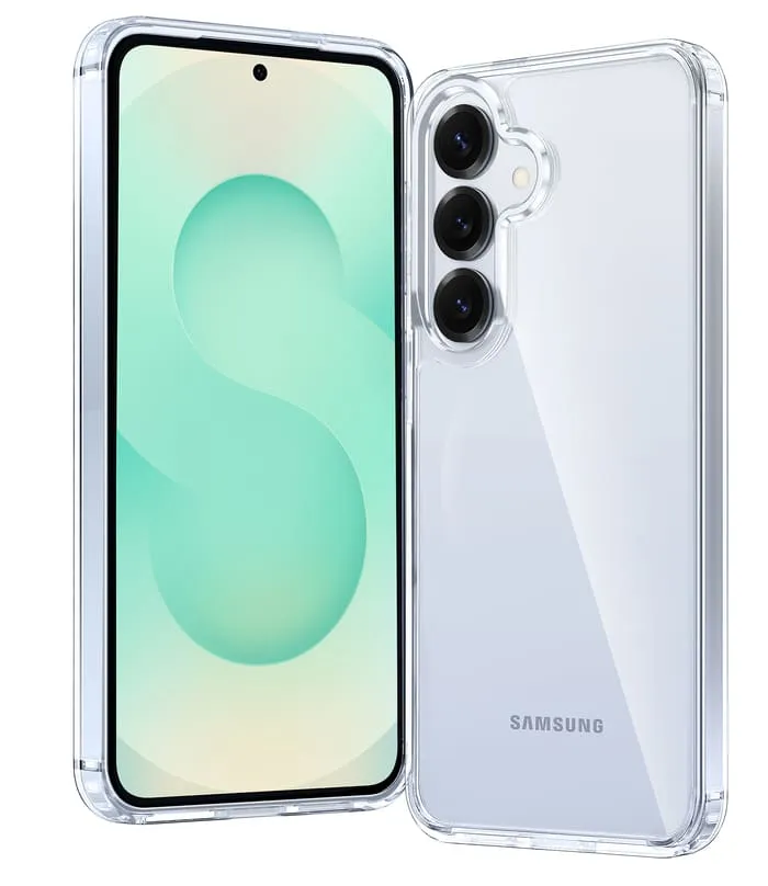 FNTCASE OFFICIAL Samsung Galaxy S25+/S24+ crystal clear anti-yellowing shockproof case
