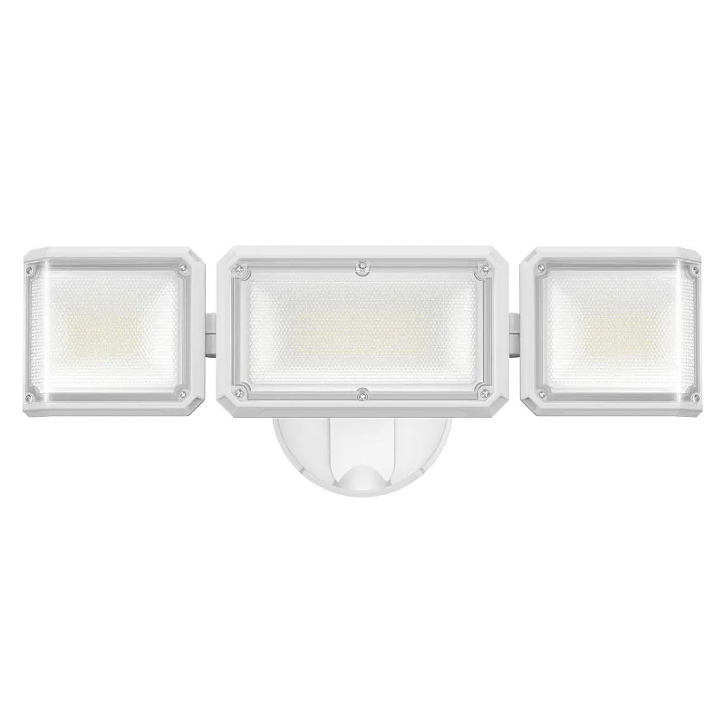 Lepower Tec 4200lm 3-Head LED Flood Light with three adjustable heads pointing different directions