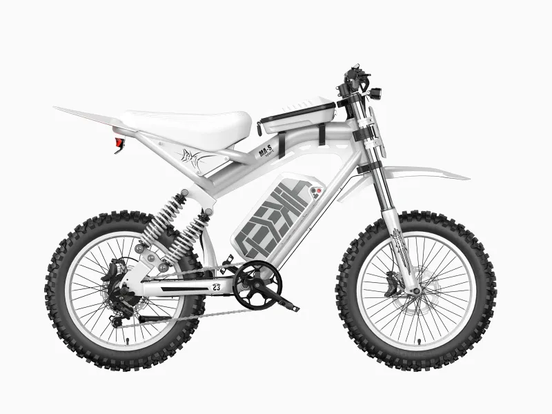 HiKeep MA-S Electric Dirt Bike in full side view