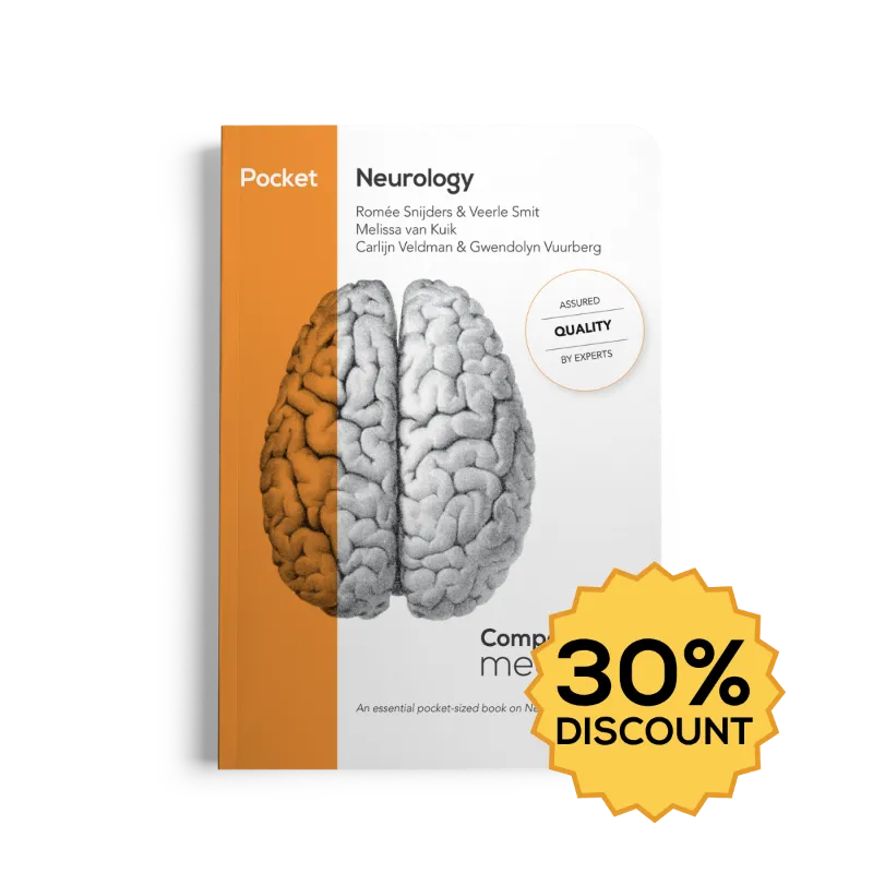 Compendium Medicine Pocket Neurology handbook showing neurological reference guide