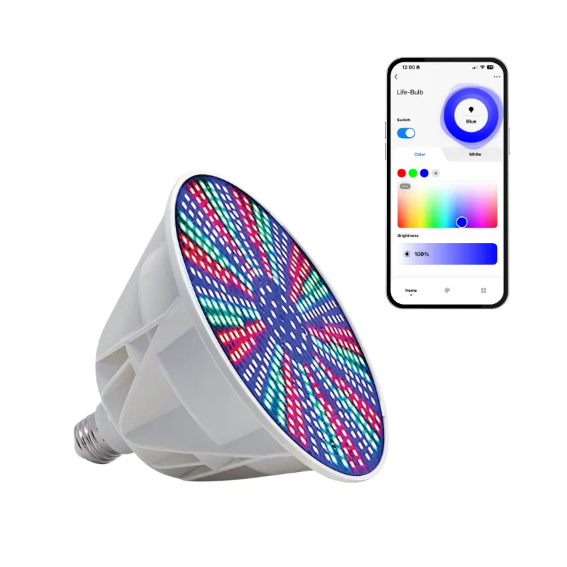 No More Green Technologies Life-Bulb Smart Color LED Pool Replacement Bulb System 120V to 12V conversion