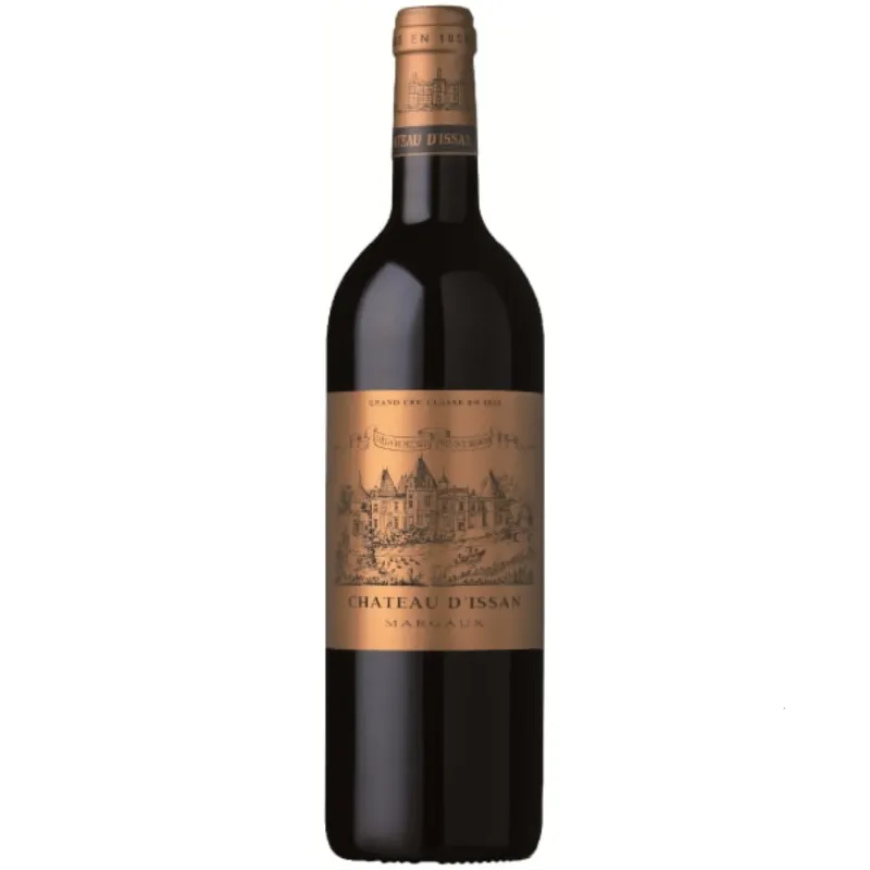 Mr.D Wine 2010 Château d'Issan Margaux red wine bottle from medieval estate