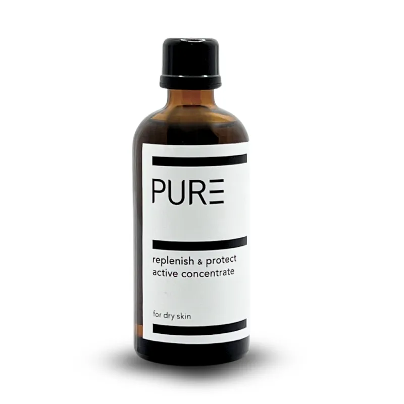 PURE Spa Skincare Replenish & Protect Active Concentrate - Professional, 100ml bottle