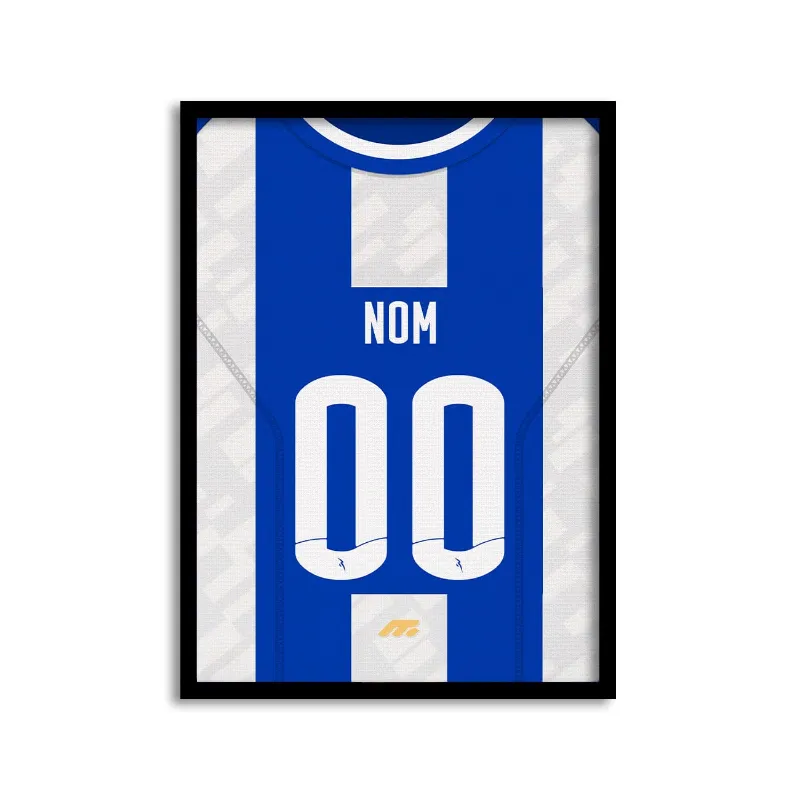 MYCASE FC AFFICHE FC PORTO - DOMICILE poster showing Porto home kit