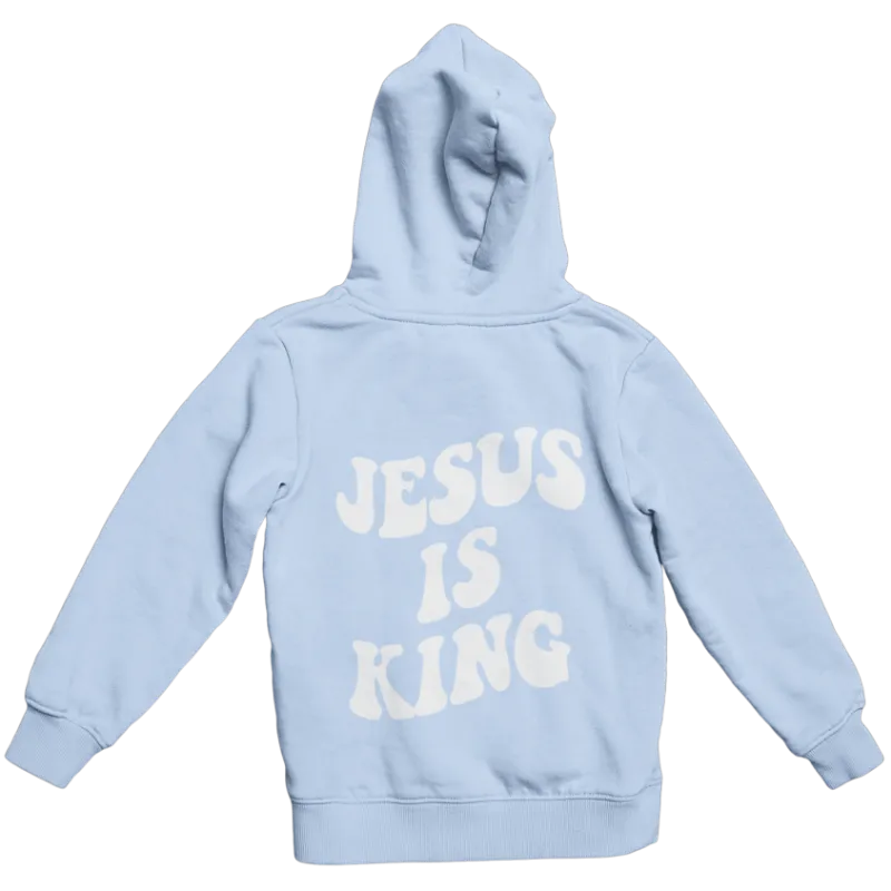We The Believers Jesus Is King Hoodie front view