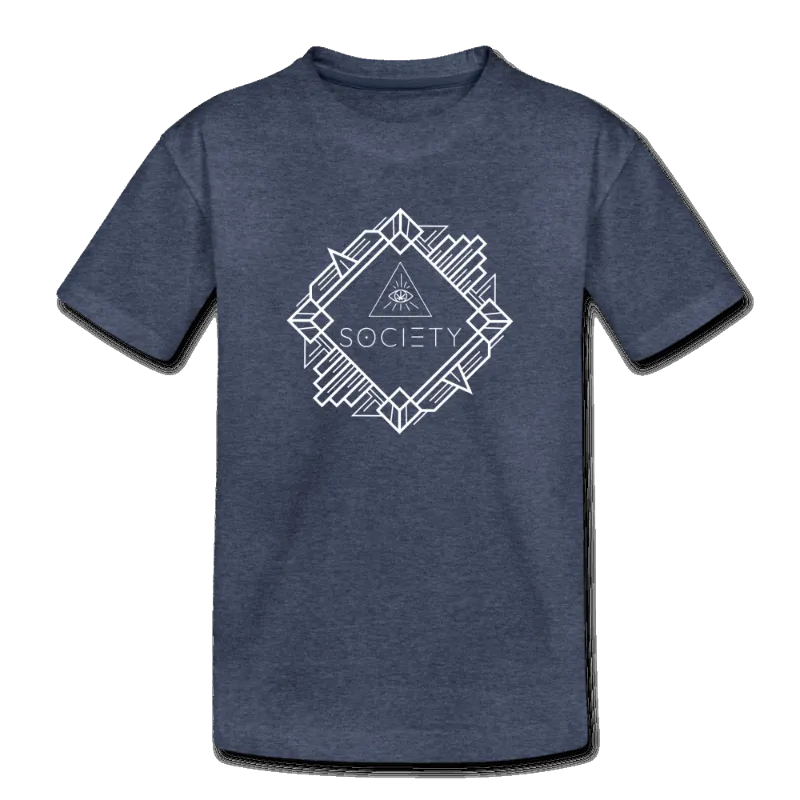 Society's Plant Kids' Society Towers Premium T-Shirt in cotton