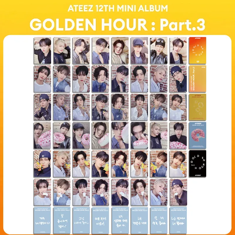 TTAesthetic GOLDEN HOUR Album Photocard Collection with professional photography of warmth and light