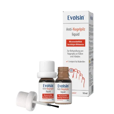 Evolsin Medical Anti Nagelpilz Liquid Doppelpack set of two bottles