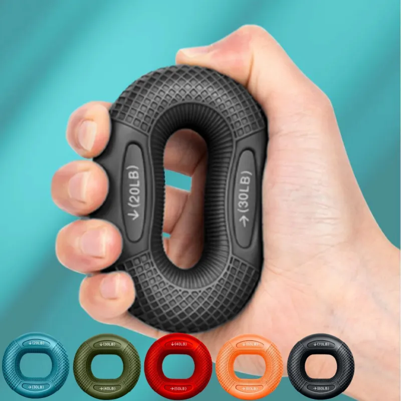 PUPU Sports Silicone Finger Grip Strengthener Rings for hand and wrist strength training