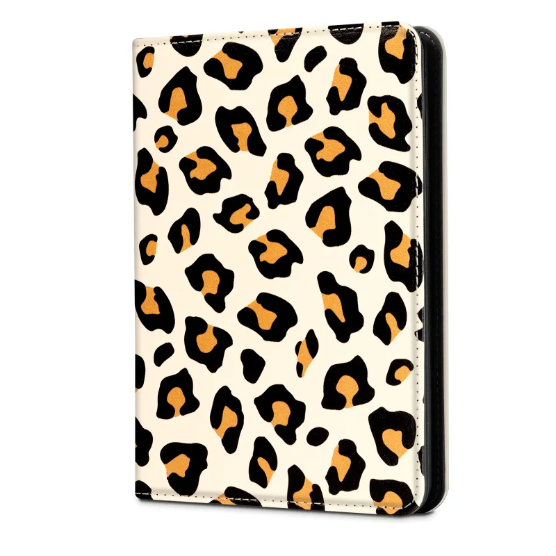 COBAK Case Ego Brown Leopard Kindle Paperwhite 7 inch case with leopard print and foldable stand