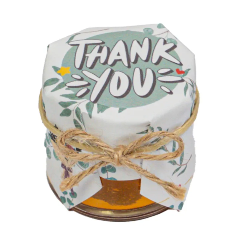 HoneySpree Blooming Thanks Honey Jar multi floral honey in jar