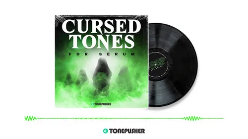 Tonepusher Cursed Tones Serum preset pack for horror and dark synthwave music