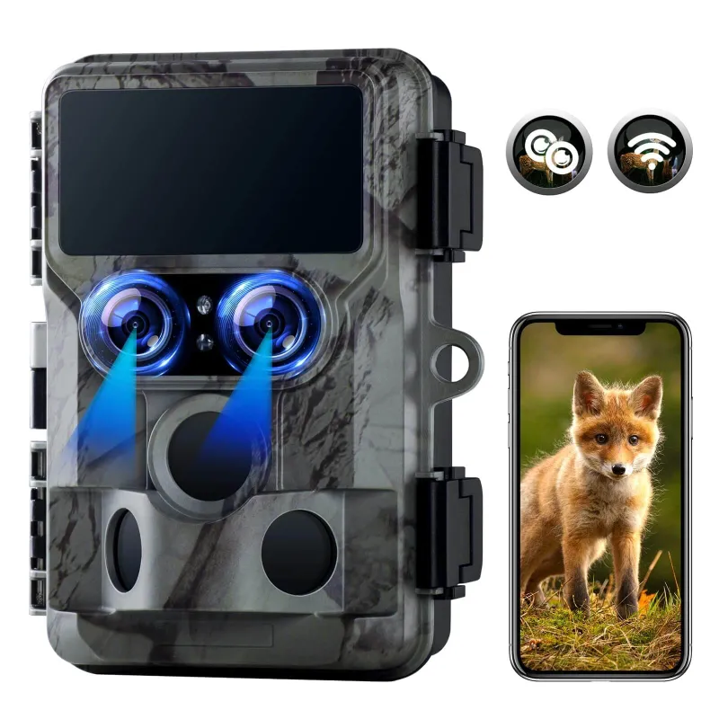 Voopeak TC06 4K trail camera with LCD screen display