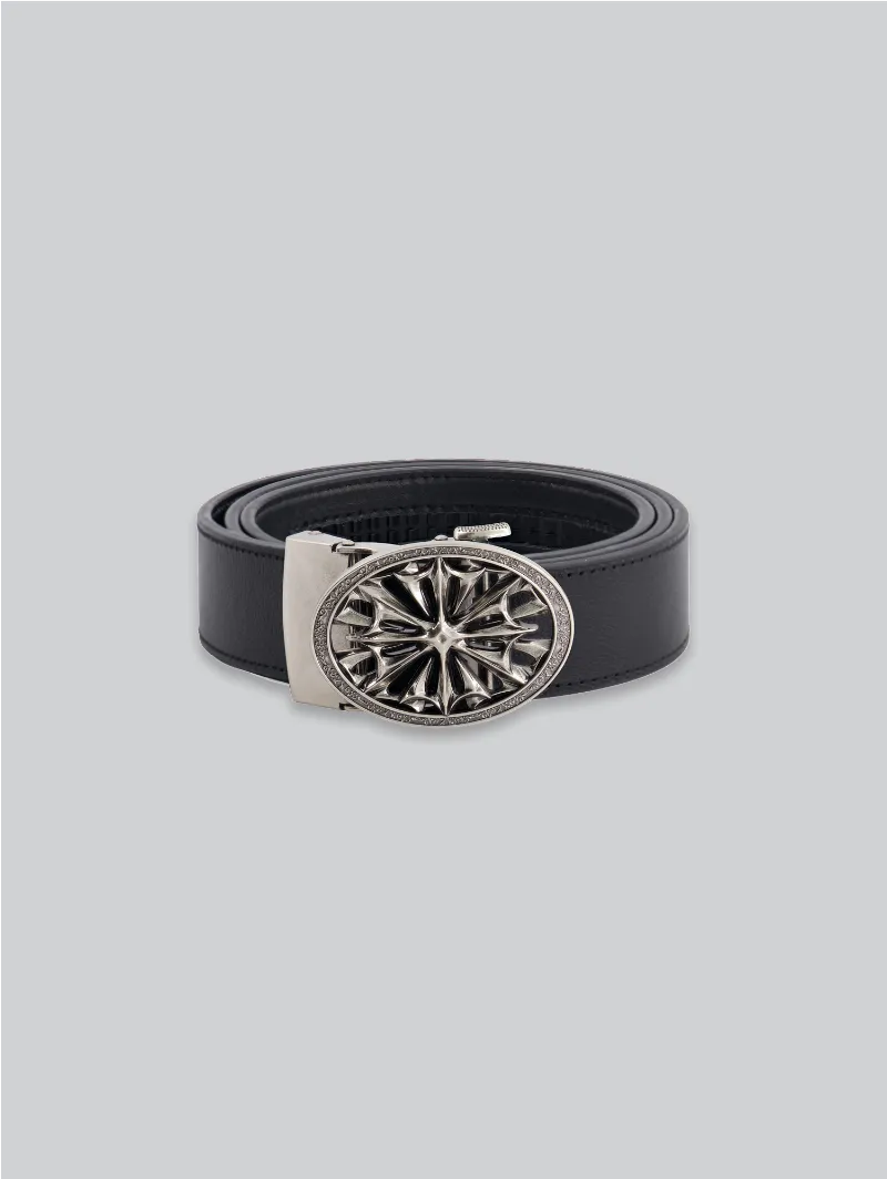 ARNTREAL ARNCROSS BELT with forged metal automatic buckle and genuine leather strap