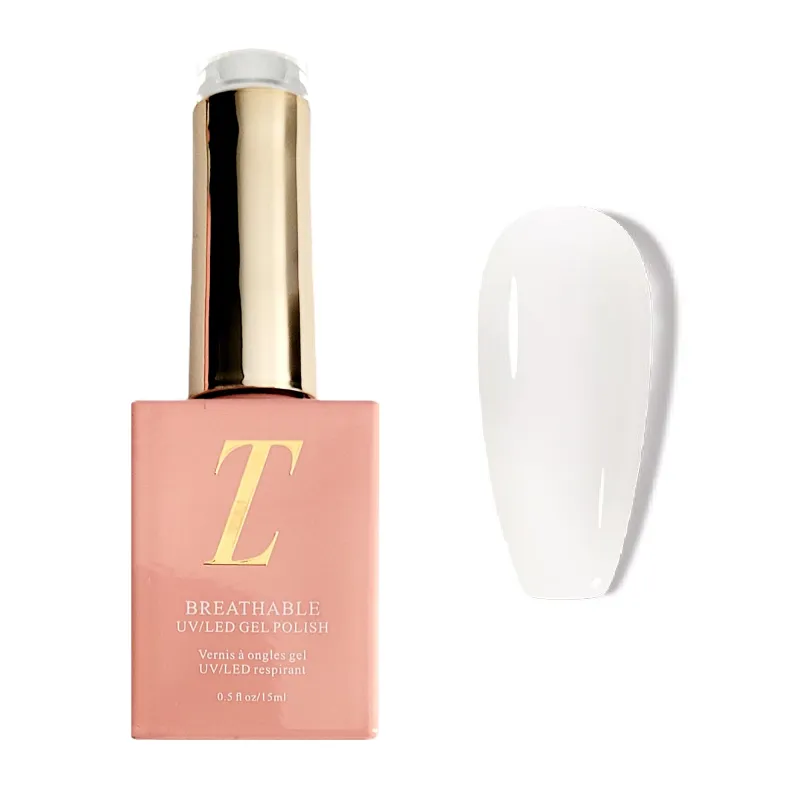Tuesday in Love Milky Way ultra sheer white halal gel nail polish bottle