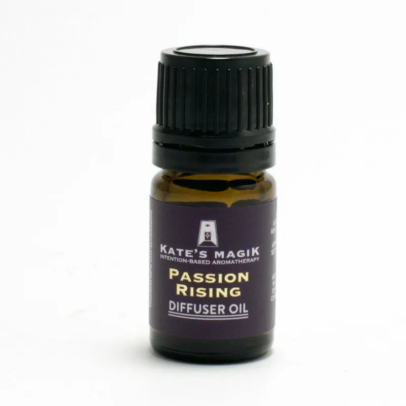 Kates Magik Passion Rising diffuser oil bottle with love and inspired creativity blend