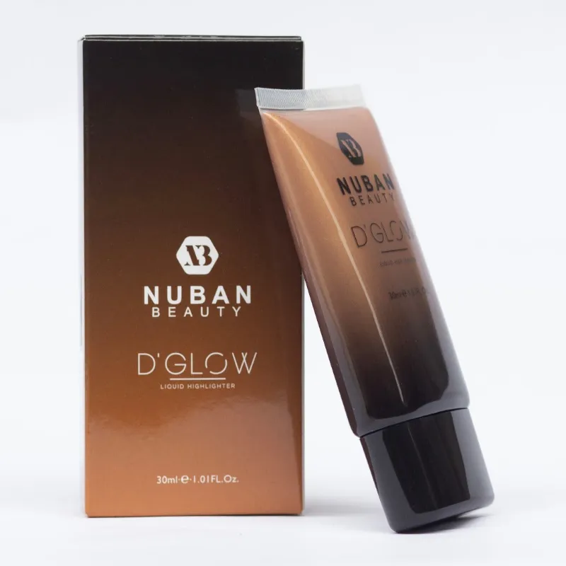Nuban Beauty D'Glow Liquid Highlighter for face and body glow