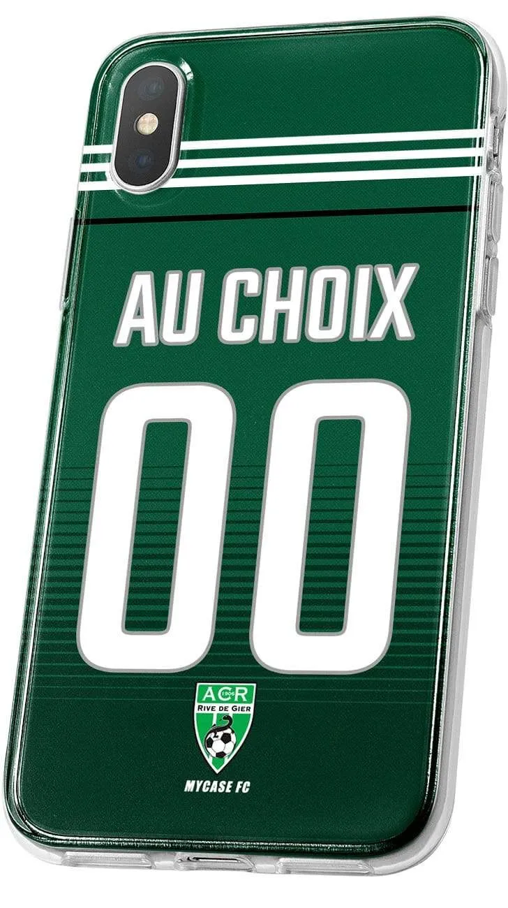 MYCASE FC AC RIVE DE GIER DOMICILE phone case with personalization