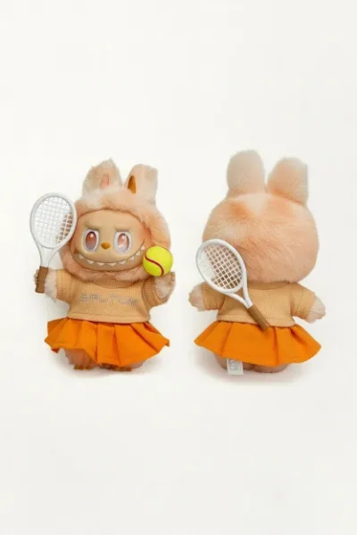 SALTUM Labubu Doll Clothes Set with knit top and skirt for collectible dolls