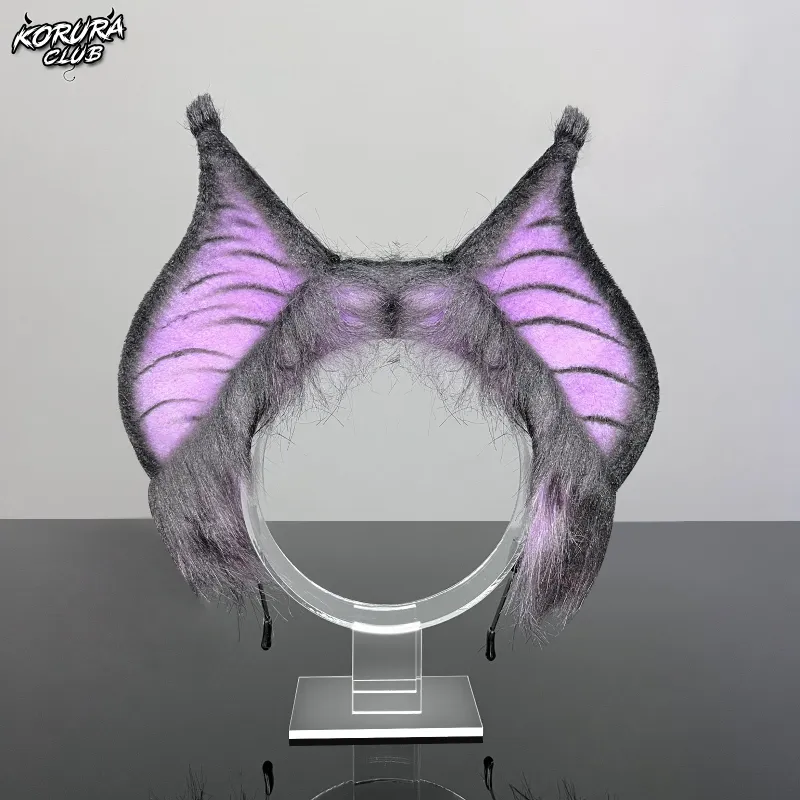 Koruraclub Cospaly Bat Ear Headband KH36 plush cosplay accessory