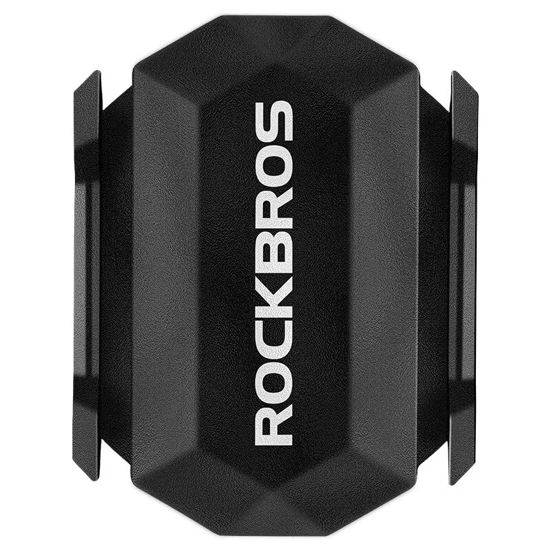 RockBros US 2-in-1 Speed & Cadence Sensor mounted on bicycle crank arm