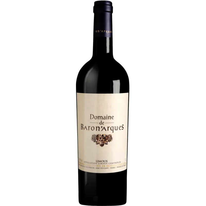 Mr.D Wine 2010 Domaine de Baron'Arques Limoux Languedoc-Roussillon red wine bottle